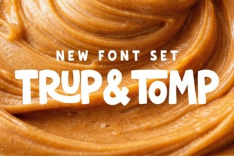 Trup & Tomp: a Bold, Creative Font Pair