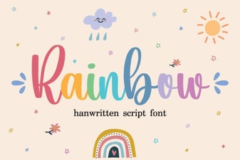 Rainbow Font Generator: Colorful Typography Designs